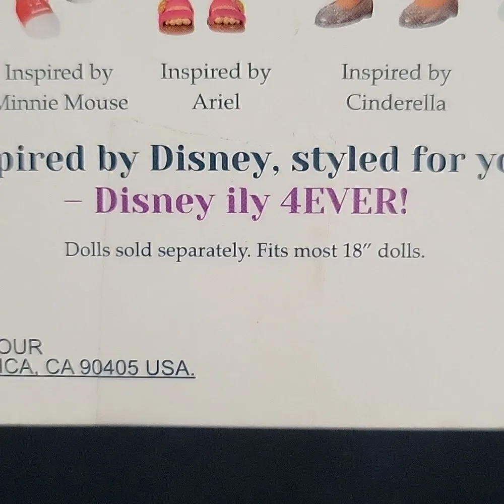 Disney ILY 4 Ever Jasmine Style Clothes